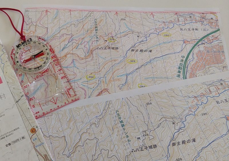 家でも練習 はじめての地図読み 日帰り講習 第3回レポート 山歩みち